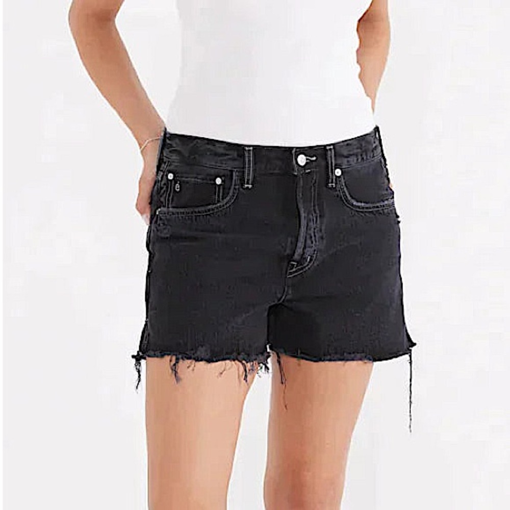 Etica Haven Relaxed Short in Black Pearl